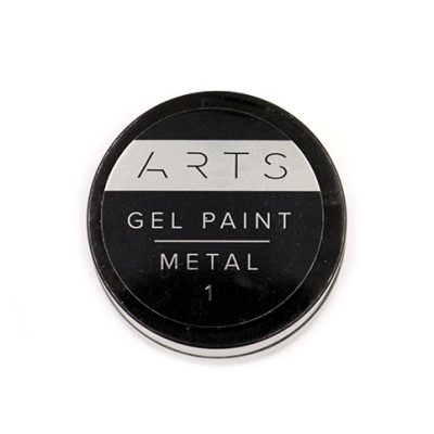 Гель-краска ArtS metal №1 серебро